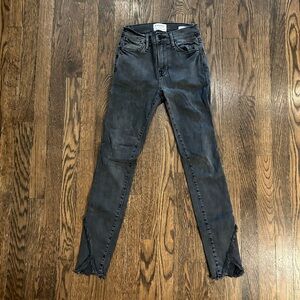 Gray Frame skinny jeans